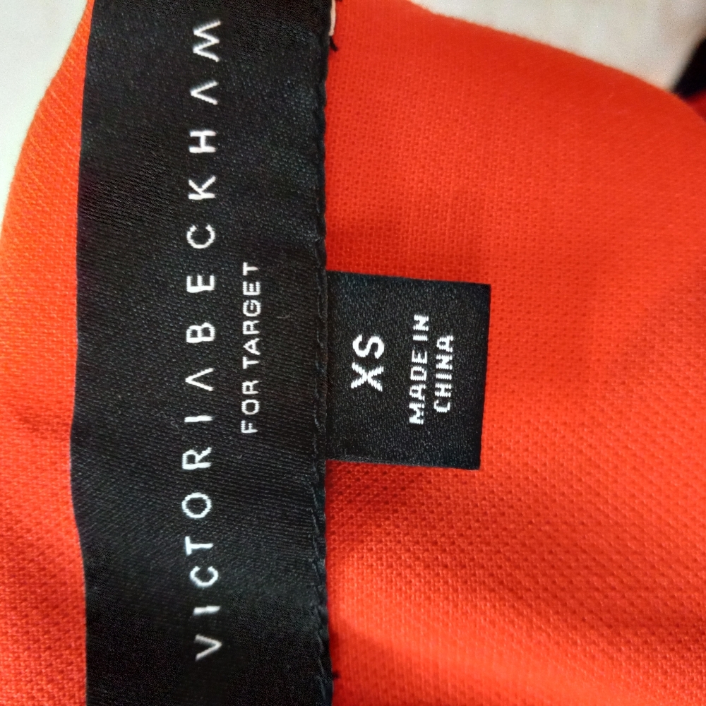 Victoria Beckham Scallop Retro Mod Mini Dress - Picture 4 of 6